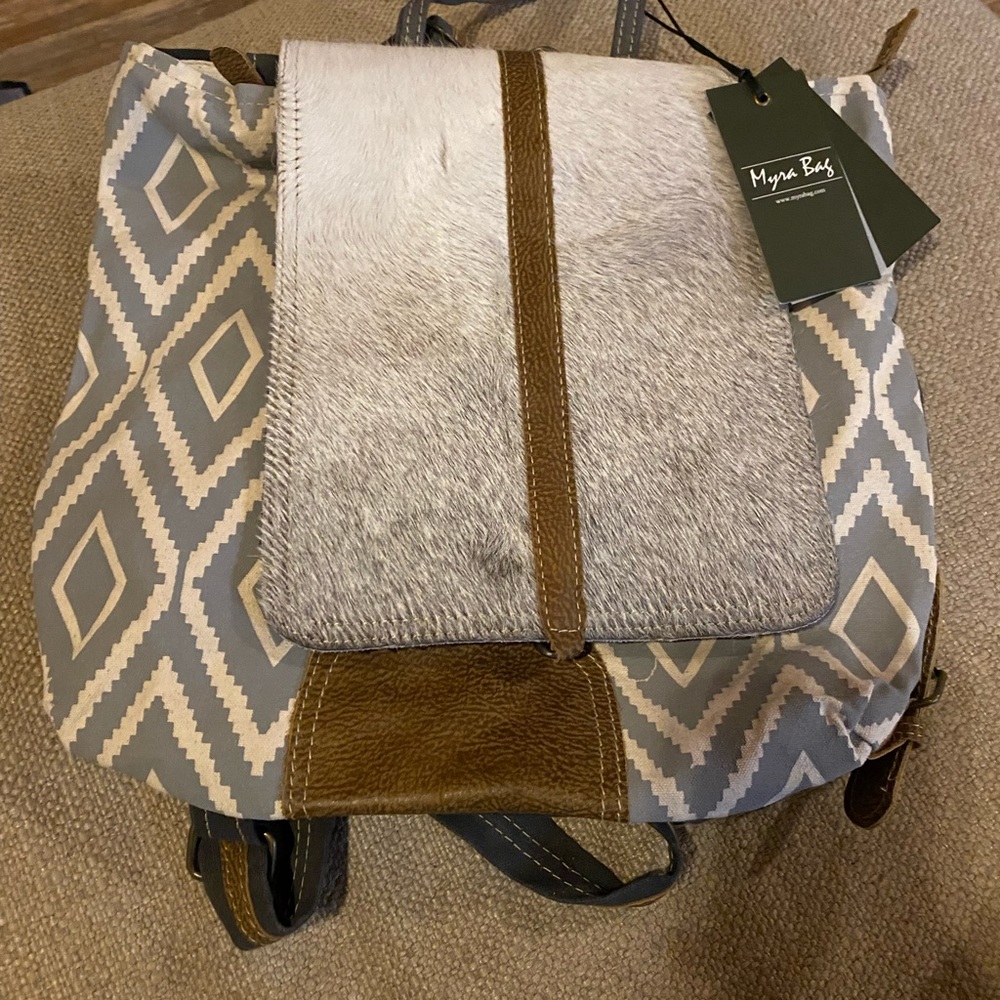 Myra bag cowhide backpack